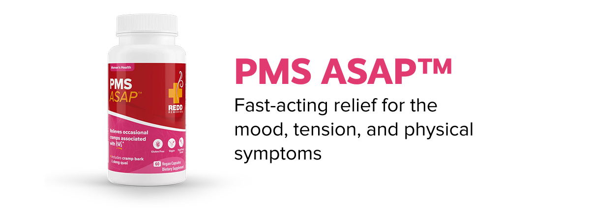 PMS ASAP™  | Fast-acting relief for the mood, tension, and physical symptoms