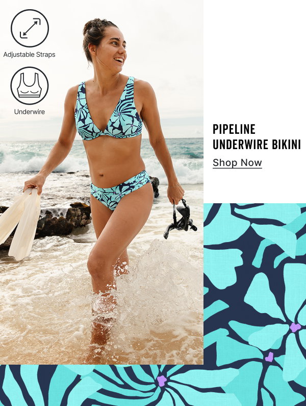 Shop the Pipeline Underwire Bikini