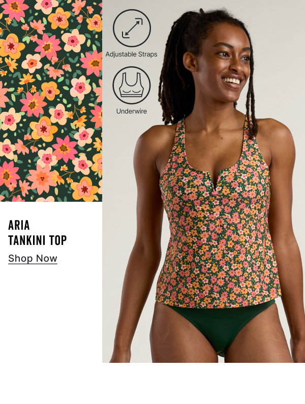 Shop the Aria Tankini Top