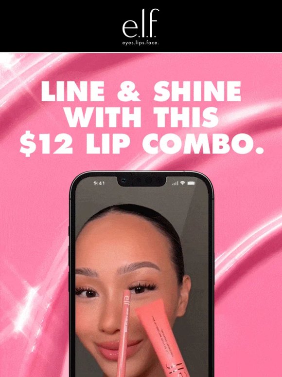 This lip combo is e.l.f.ing sweet 🫶🍭