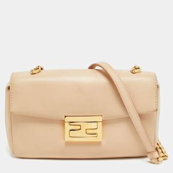 Be Baguette Mini Peach Leather