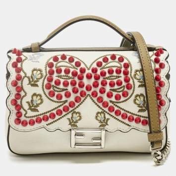 Multicolor Leather Micro Studd