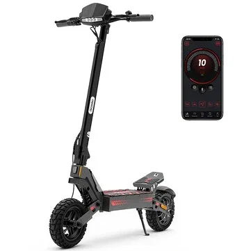 [EU DIRECT] iScooter iF1 Electric Scooter 48V 10Ah 1200W Motor Recommended Top Speed 25KM/H 10-Inch Vacuum Off-Road Tires 40-50km Range 150kg Max Load Rear-Drive IPX5 Waterproof Easy Fold 25%-30% Hill Climbing 4 Riding Modes KuKirin G2