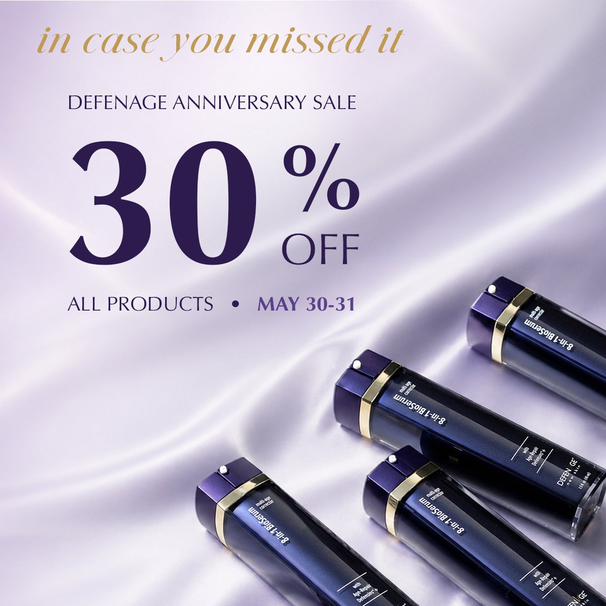 Anniversary sale