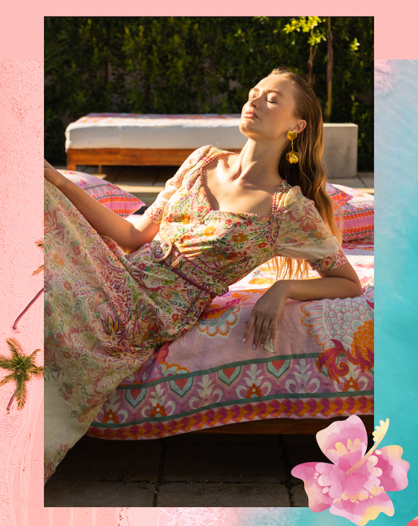 Kara Linen Maxi Dress