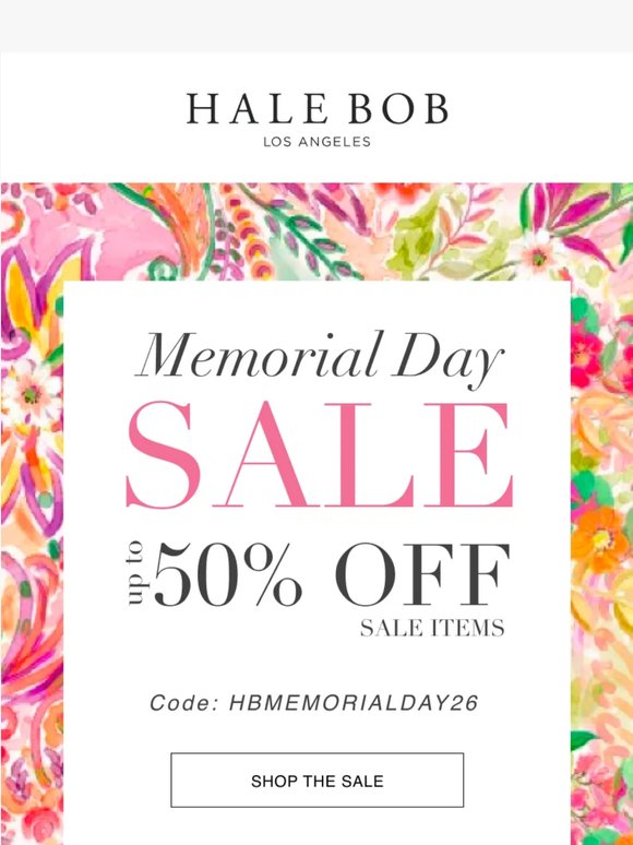 The Sale Ends June 3rd ☀️