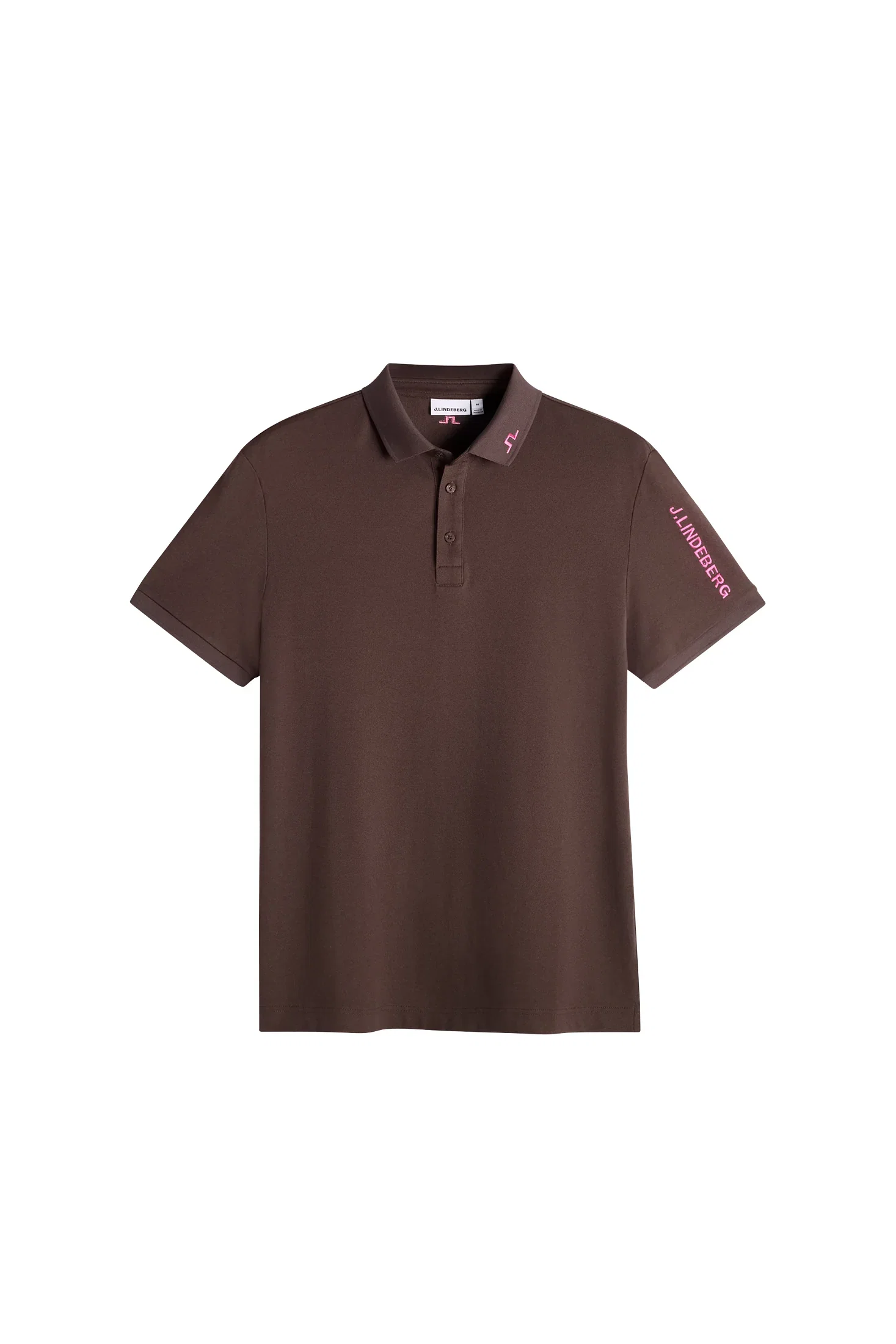 Image of Tour Tech Pique Polo / Seal Brown