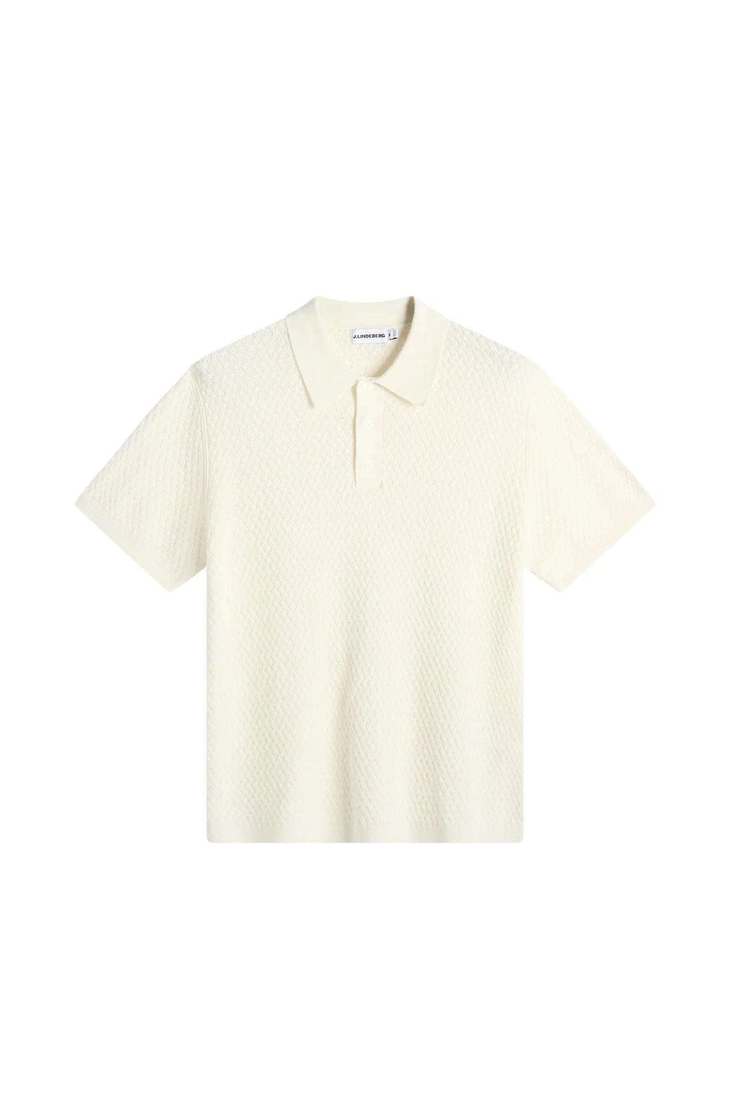 Image of Jacques Structure Knit Polo / Tofu