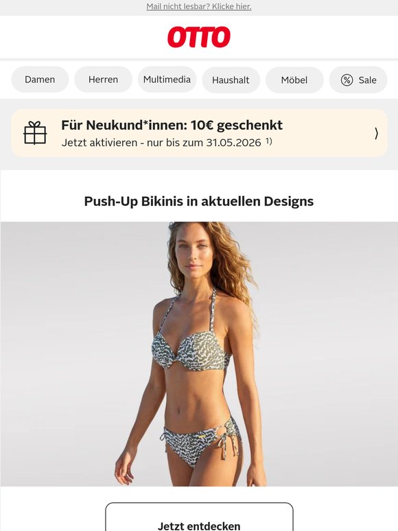 💃 Sommer-Highlight: Stylische Push-Up-Bikinis für deinen Strandlook 💃