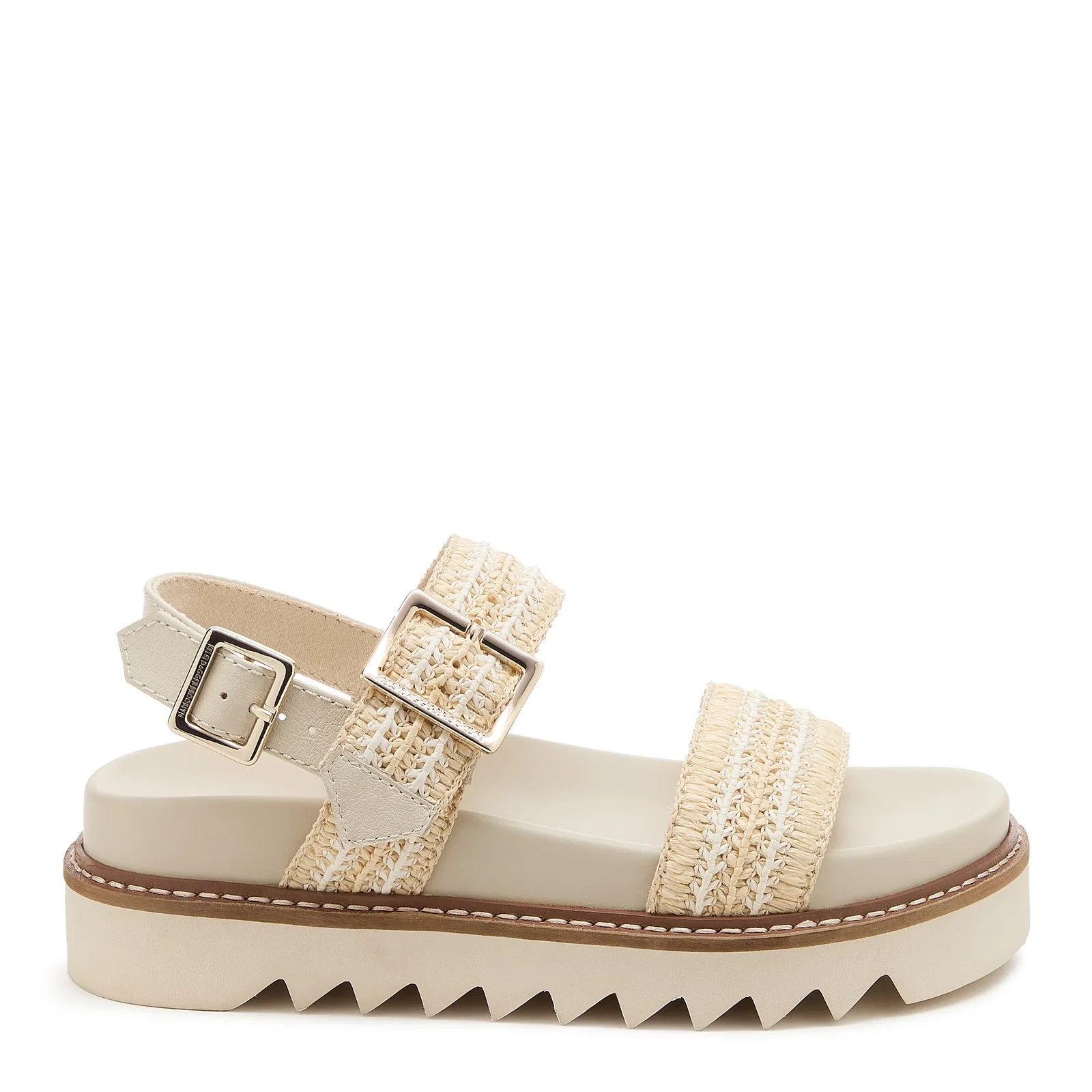 Image of Kel Raffia Platform Sandals