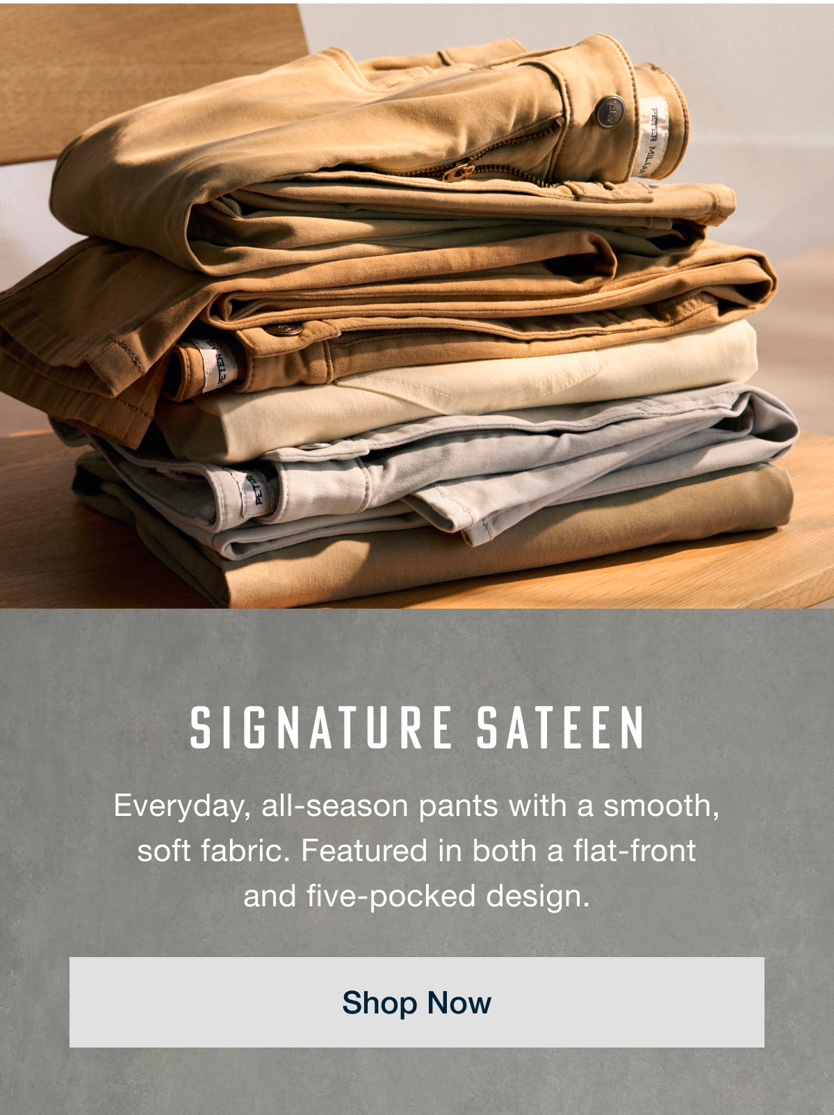 Signature Sateen | Shop Now