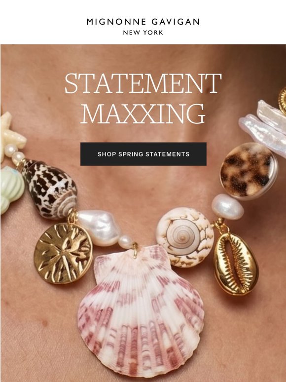 Now Trending: Statement Maxxing on the rise!