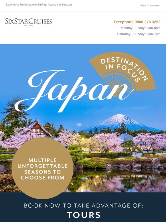 Journey through Japan: Discover our Destination in Focus