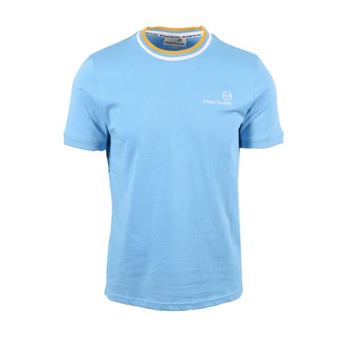 SERGIO TACCHINI RAINER FC T-SHIRT BALTIC SEA/WHITE/OLD GOLD