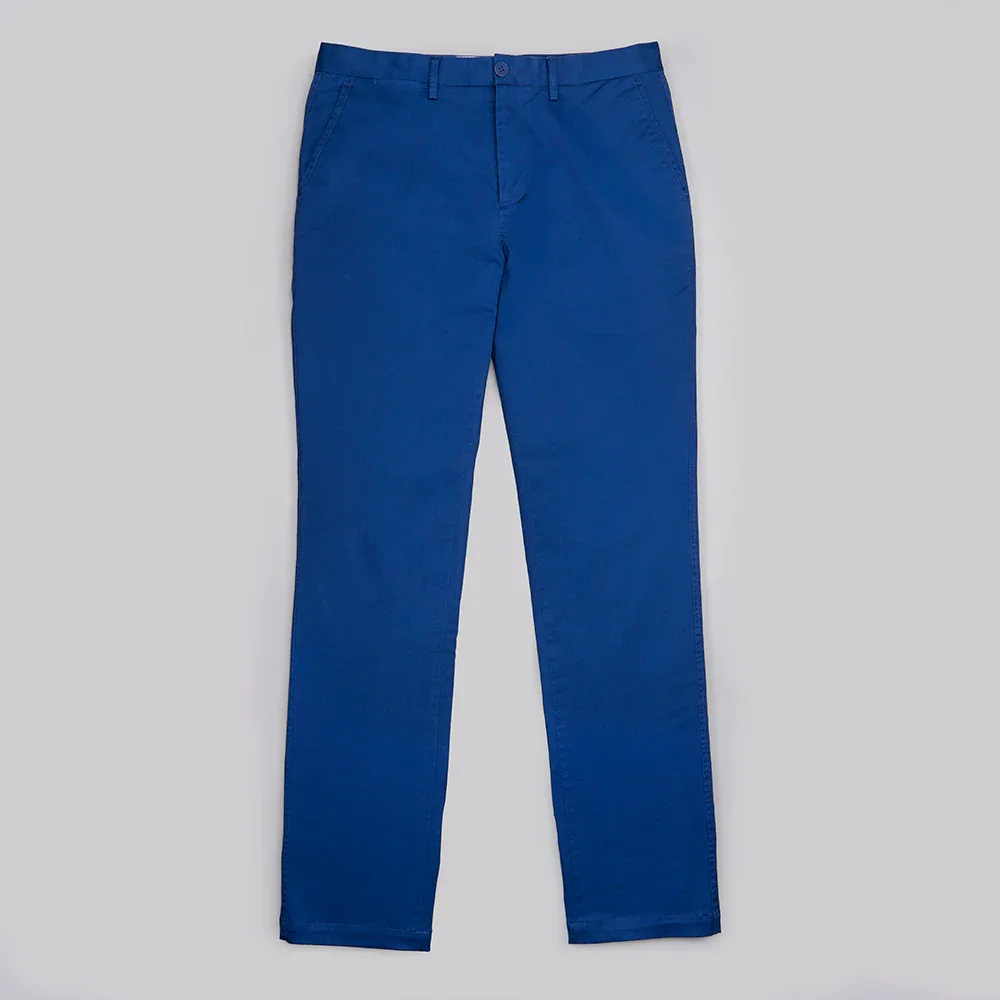 Image of Regular Fit Chinos - French Blue