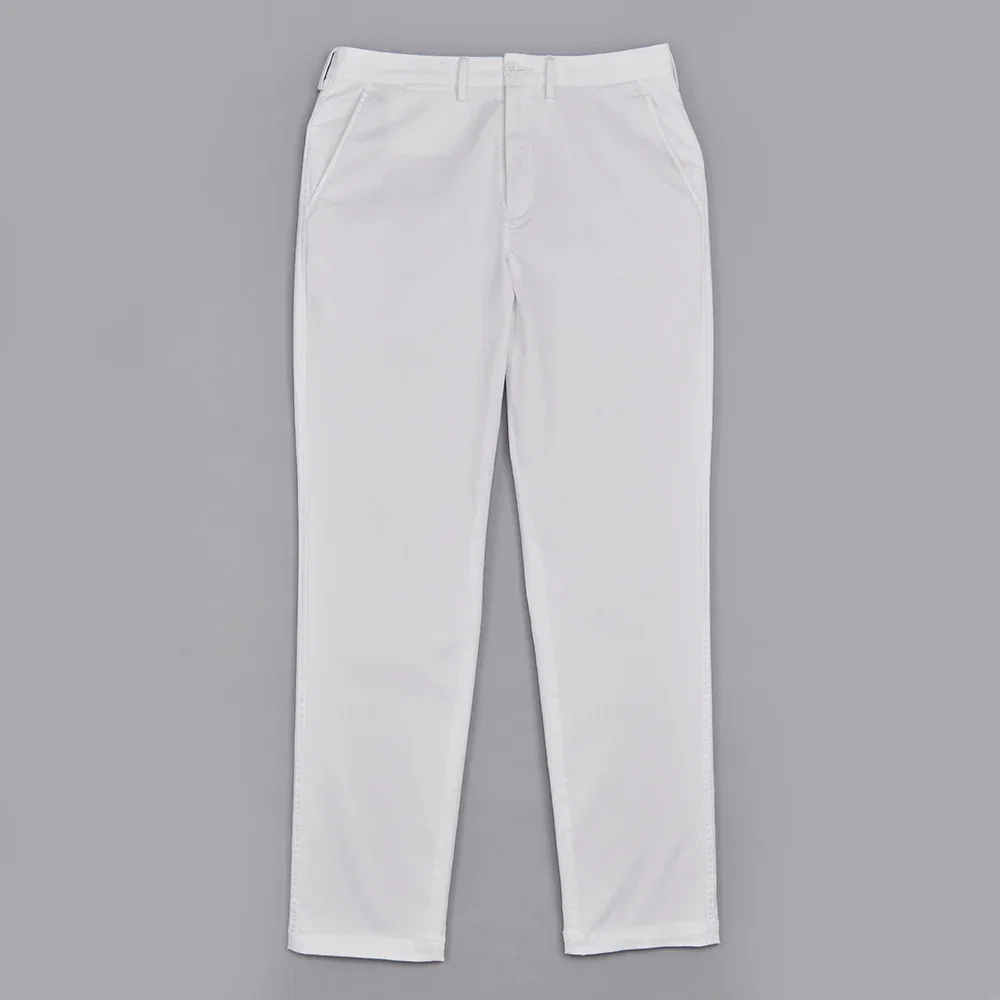 Image of Regular Fit Chinos - White