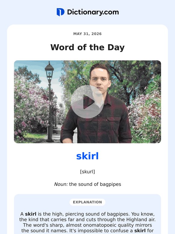 "Skirl": The Sound of Scotland