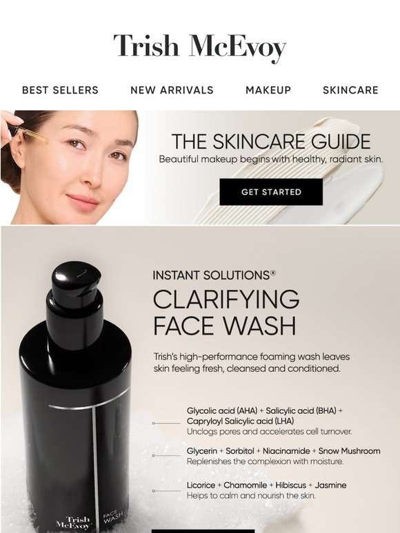 It's Back–Trish's Clarifying Face Wash 🫧