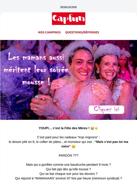 Les mamans méritent mieux qu’un dessin plié en 8 😂