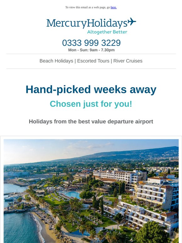 Check out your recommended hotels