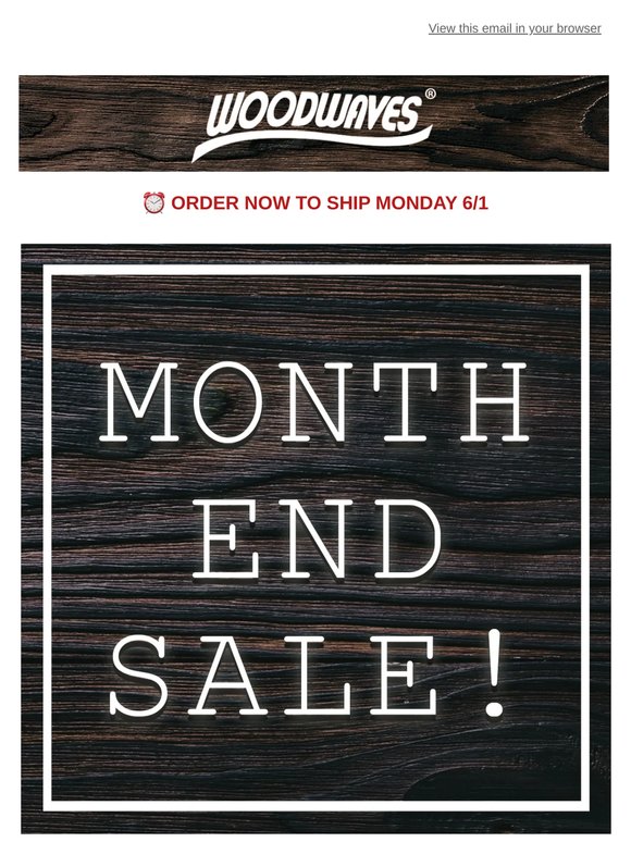 🗓️Ending Soon: Month-End DEALS