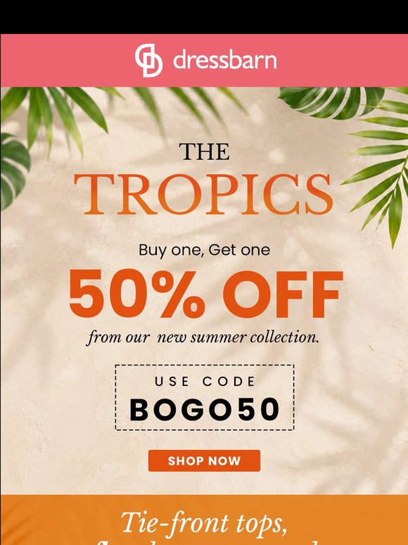 Tie-Front Tops for Summer
