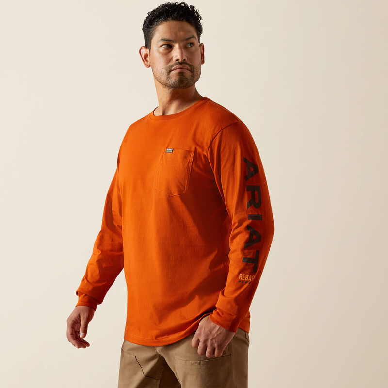Rebar Cotton Strong Standard Logo Pocket T-Shirt