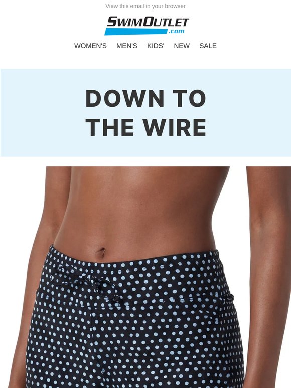 Act quickly, Sporti Active Tidal Dots Swim Short Bottom is selling fast ⚡