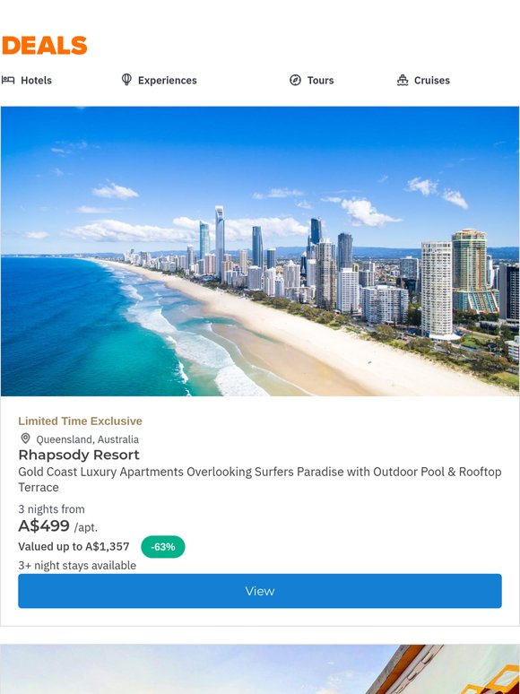 Gold Coast Glamour: Surfers Paradise Beachside Apartments w. Complimentary Parking