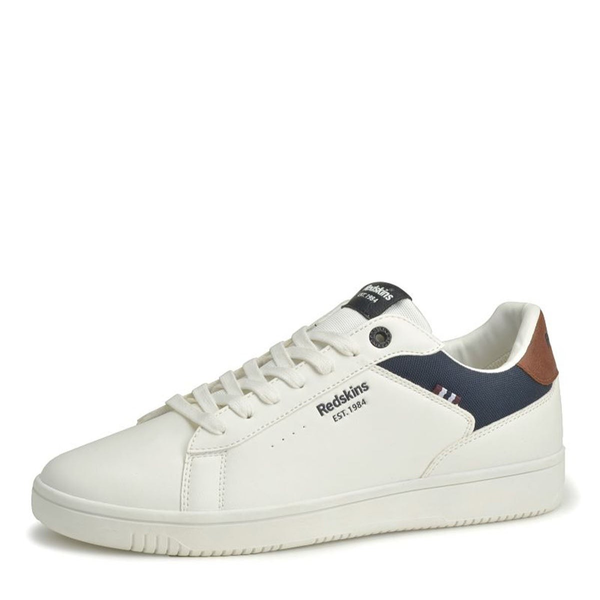 Baskets blanches / marines / cognacs GUNRAY