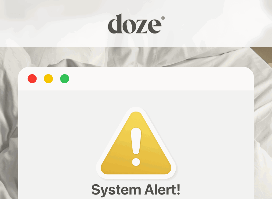 System Alert!