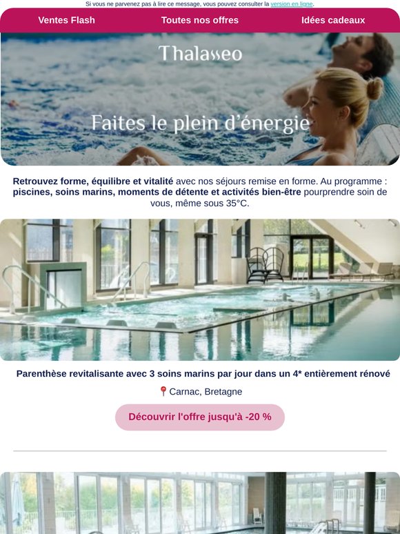 Le meilleur remède contre la chaleur ? Une parenthèse bien-être !