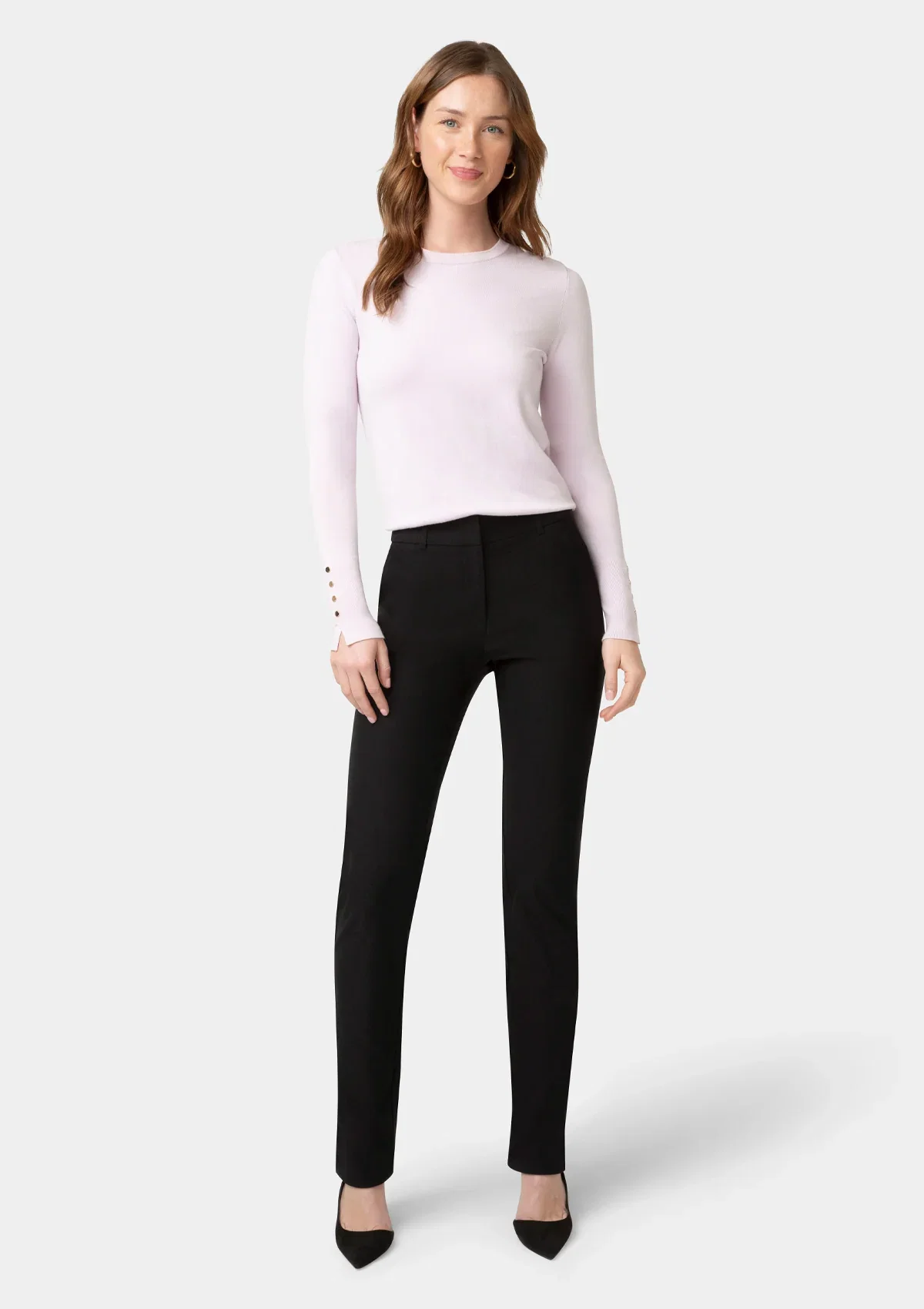 Image of Tall Hampton Structured Trousers
