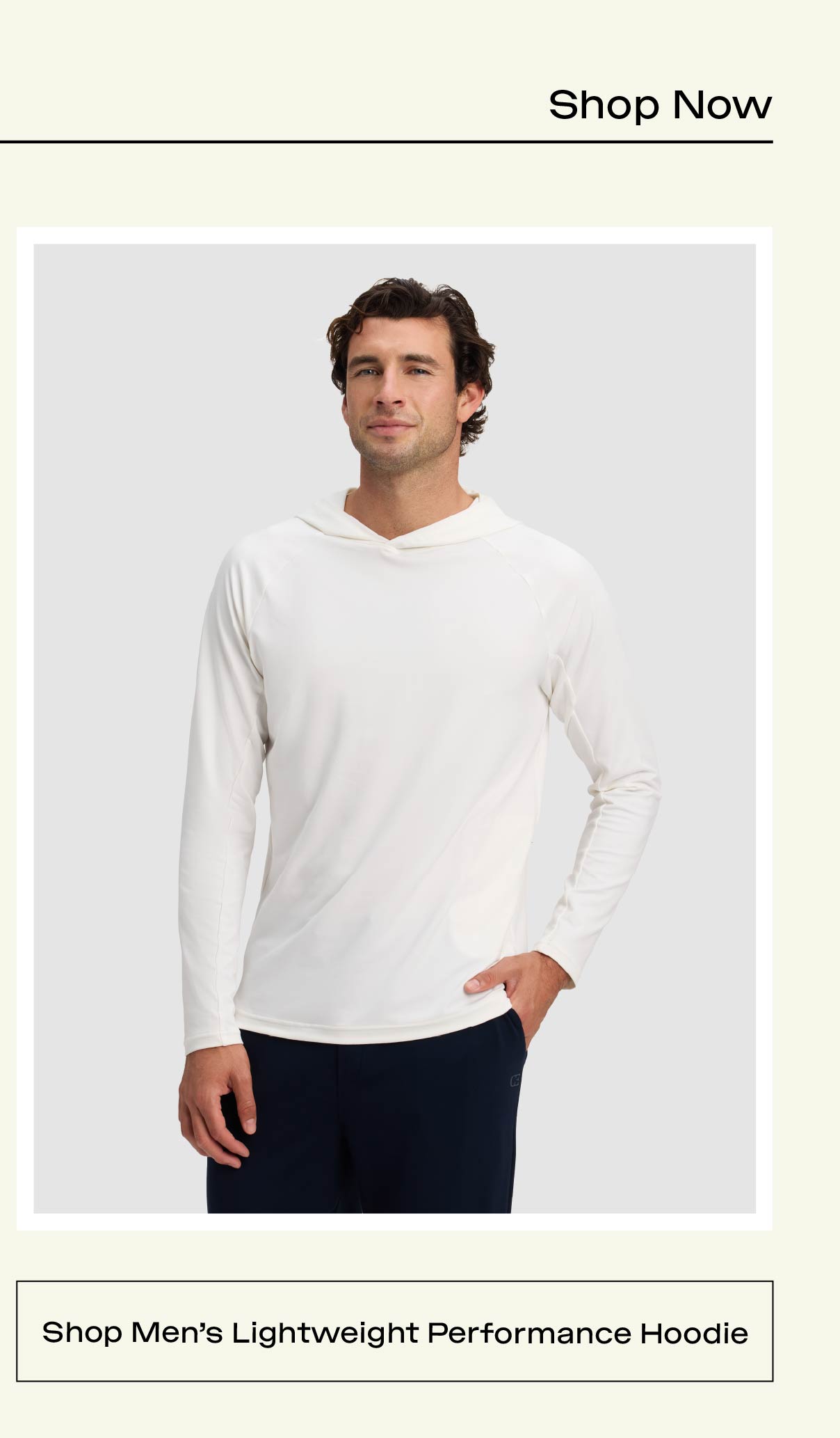 SHOP MEN'S LIGHTWEIGHT PERFORMANCE HOODIE