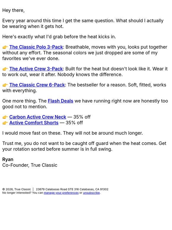 Our Co-Founder, Ryan’s Summer Picks Are Here