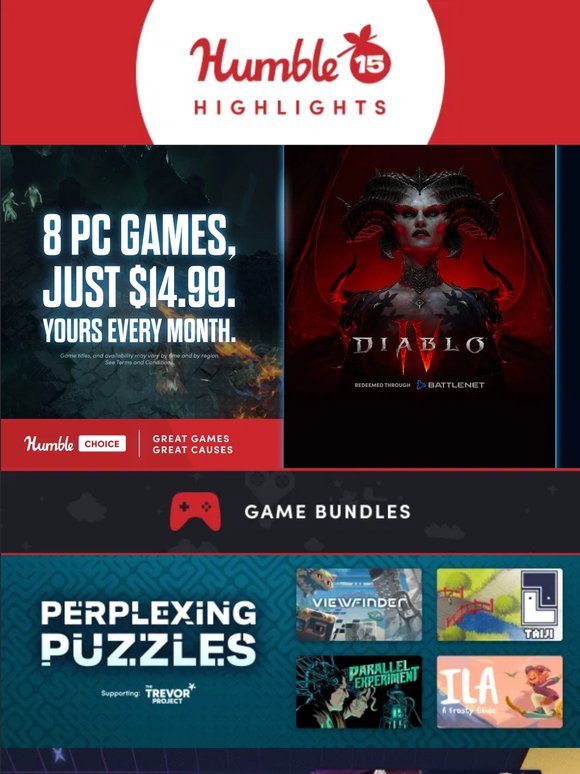 This Week at Humble: Perplexing Puzzles and more
