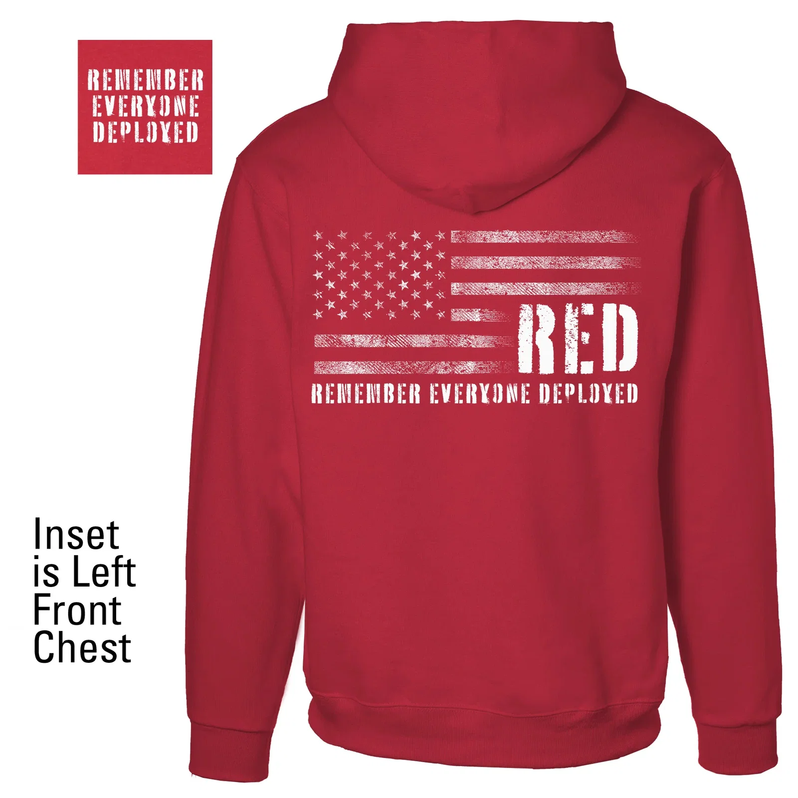 Image of Remember Everyone Deployed Hoodie