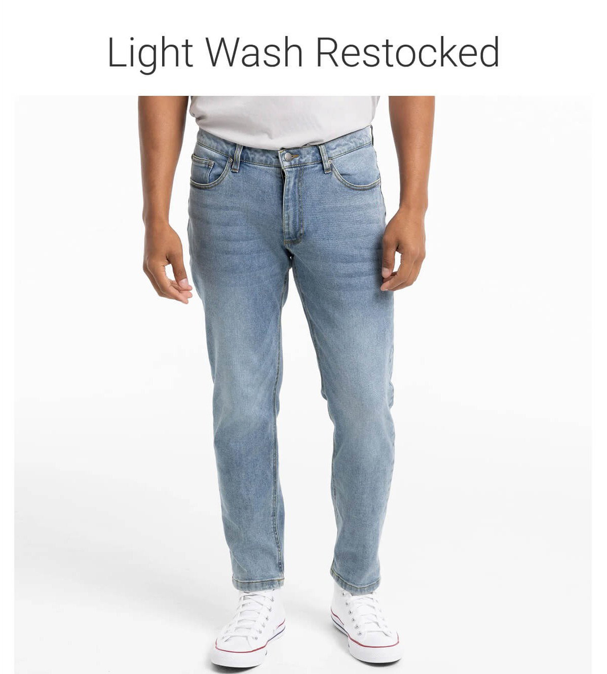 Light Wash Restocked