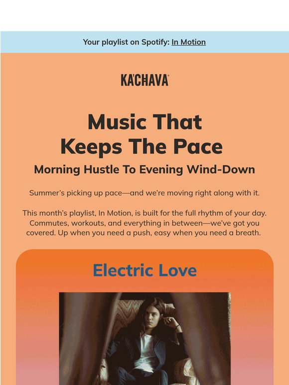 A playlist that moves with you 🎶