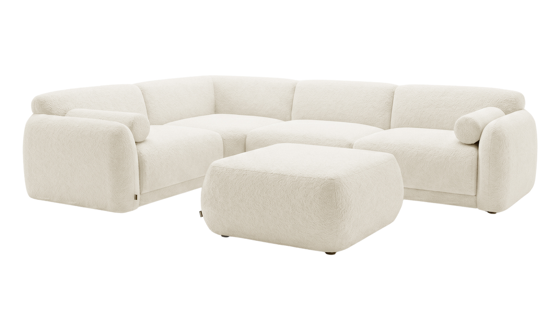 Vornell 5 Seater Performance Modular Chaise Sofa