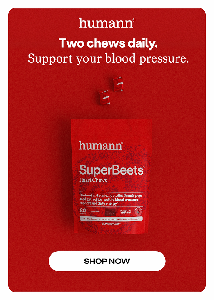 Two chews daily. Support your blood pressure. Shop Now