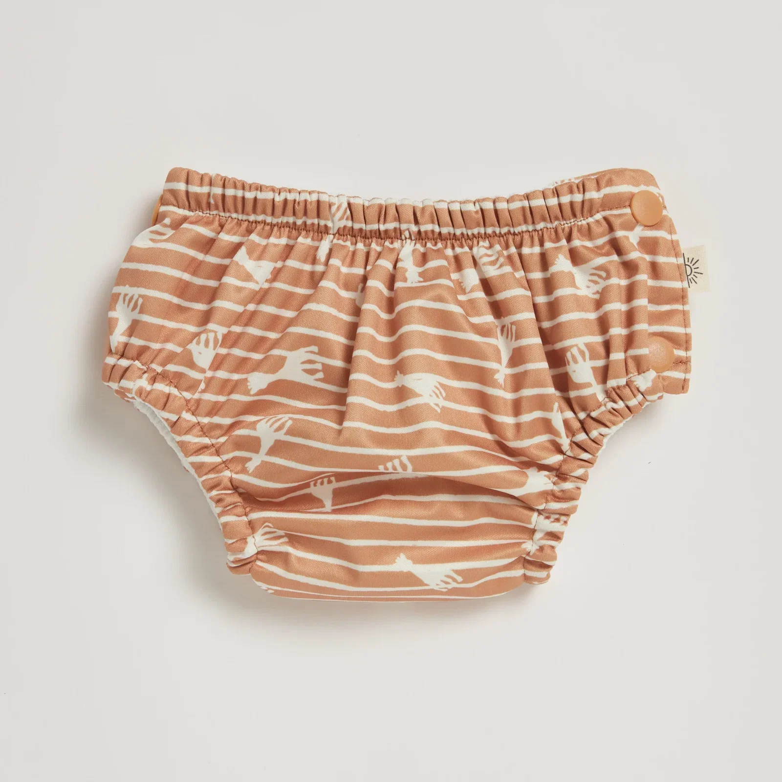 Image of Sophie La Girafe Stripe Swim Nappy