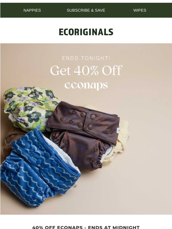 Final Hours: Get 40% Off Econaps! ⏰