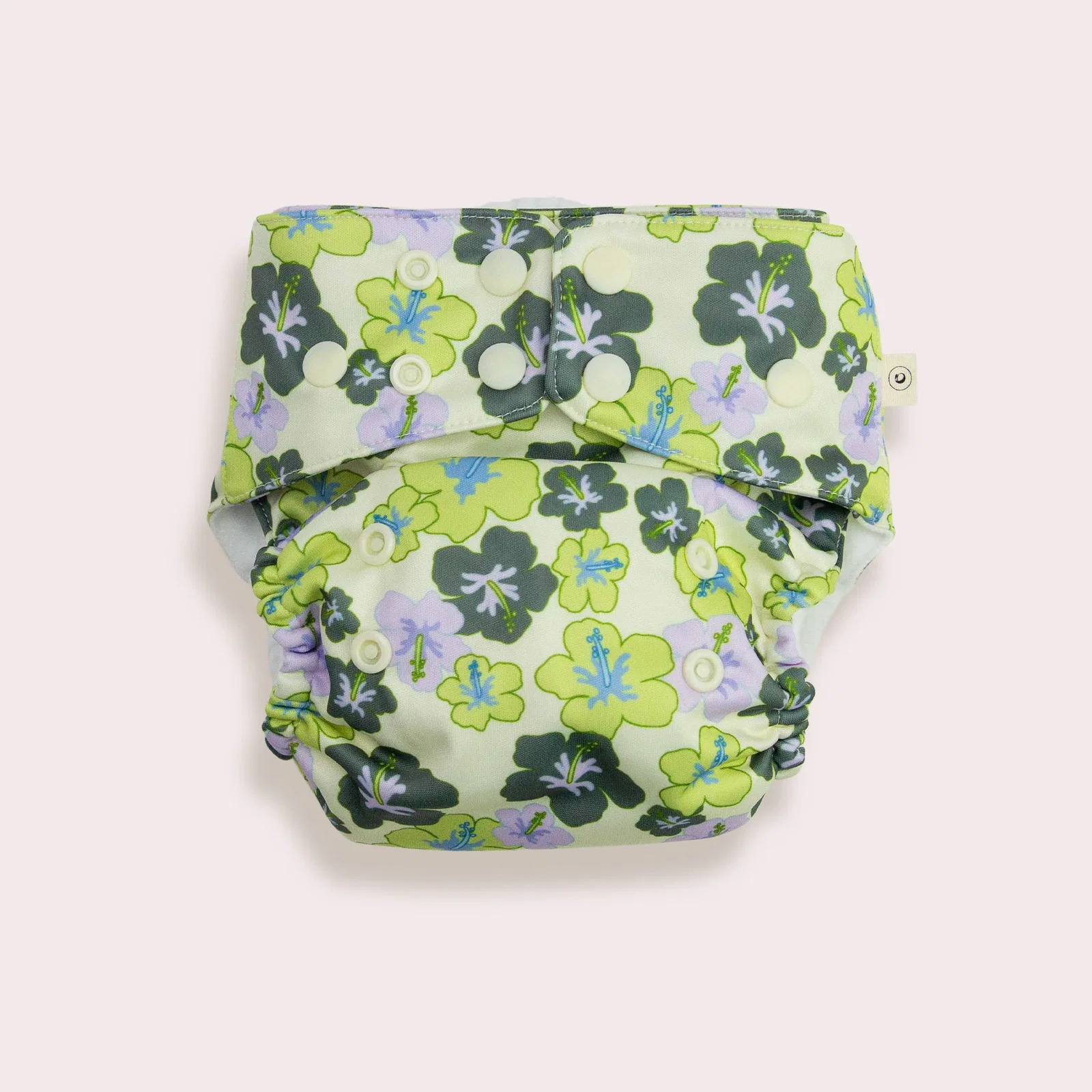 Image of Hibiscus 2.0 Modern Cloth Nappy