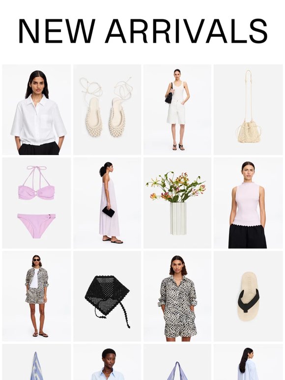 New arrivals for summer