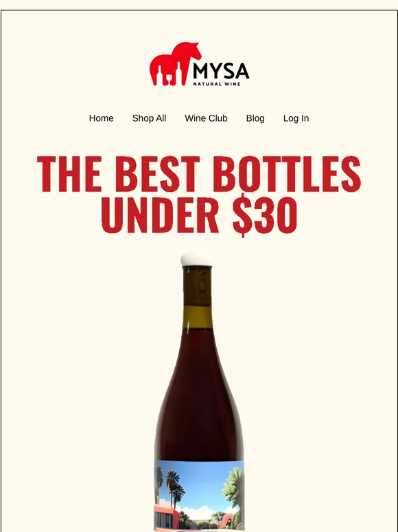 The smartest wines under $30