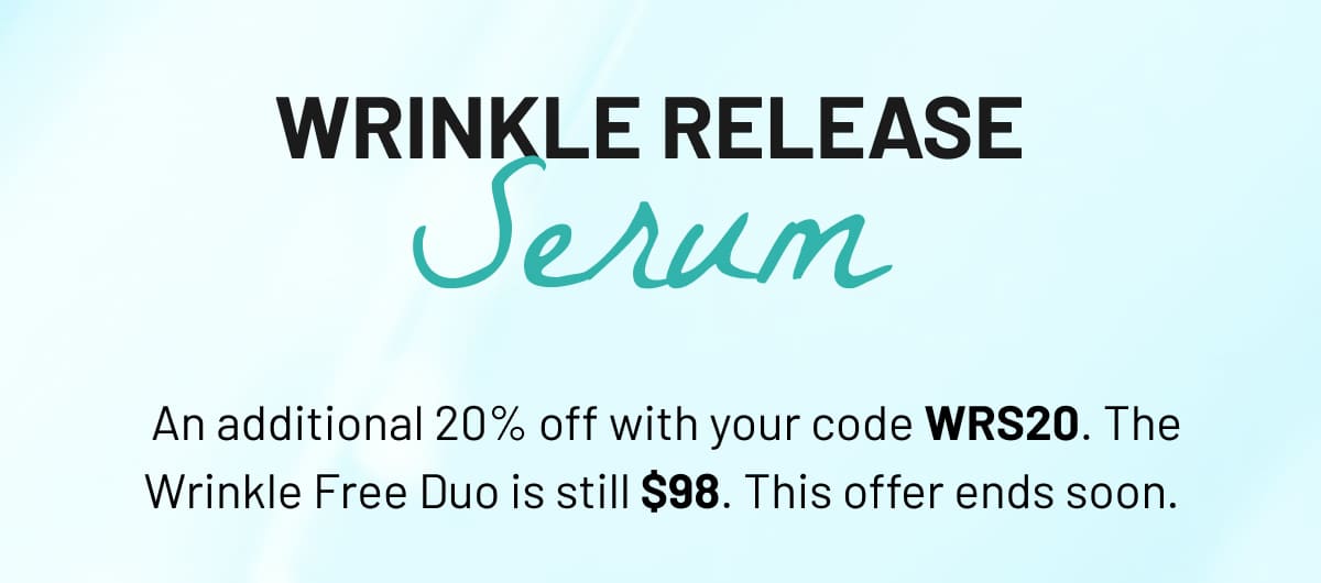 Wrinkle Release Serum