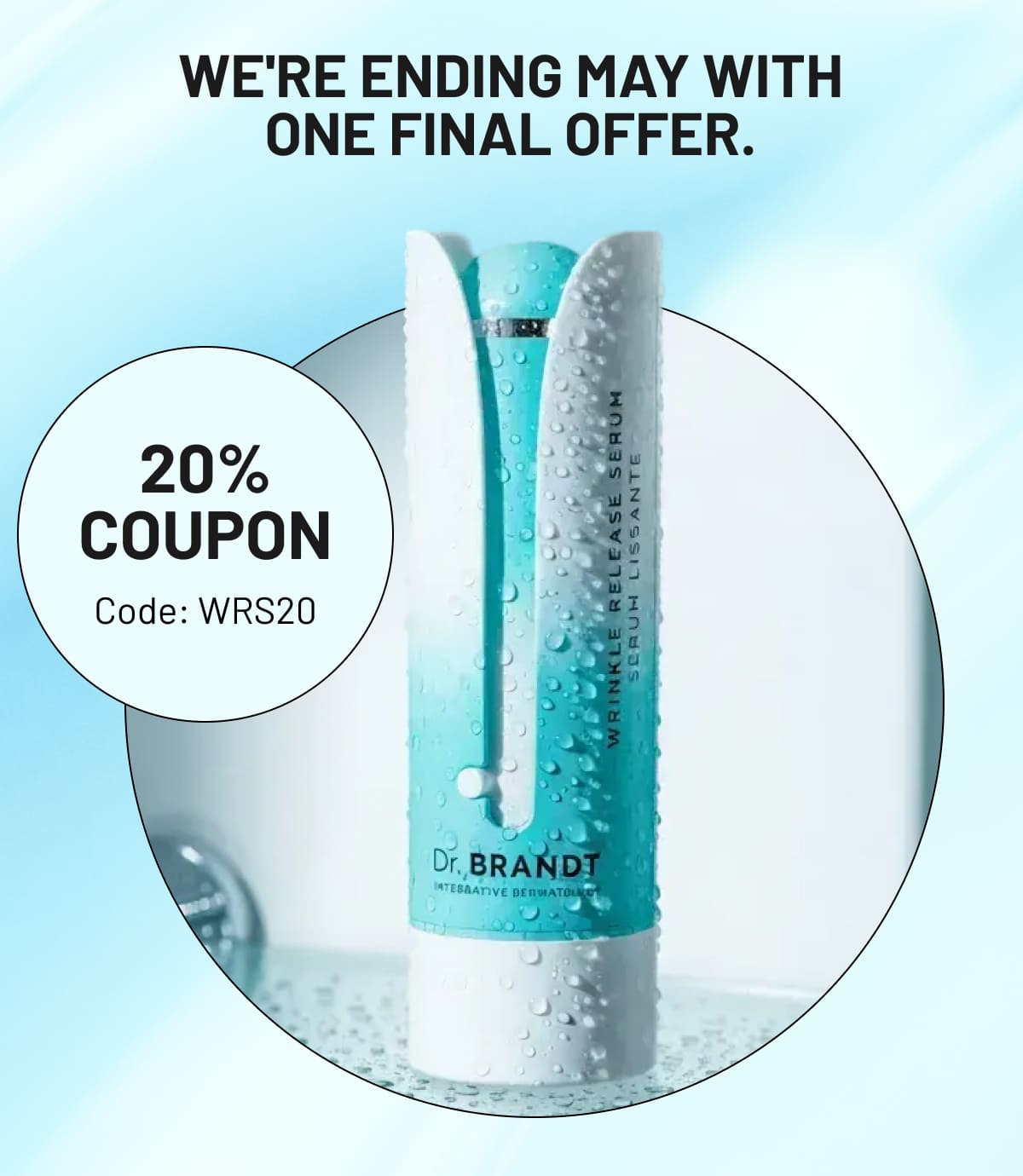 We're ending May with one final offer.