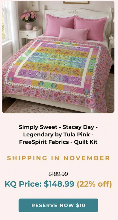 Simply Sweet Quilt Kit