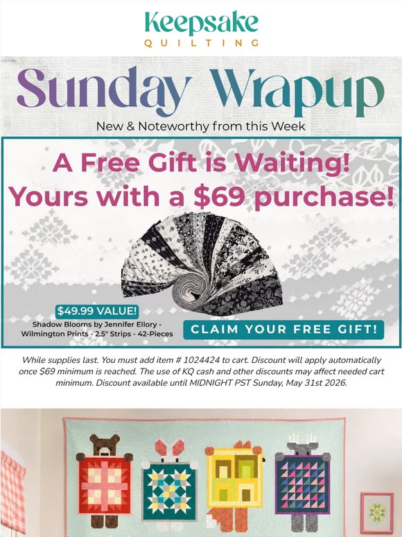 Your Weekly Quilting Wrapup🧵